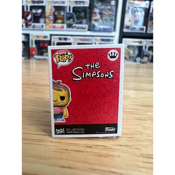 BITTY Barney Gumble Funko Pop Simpsons Animation TV Television Show Disney FOX - Picture 3 of 6